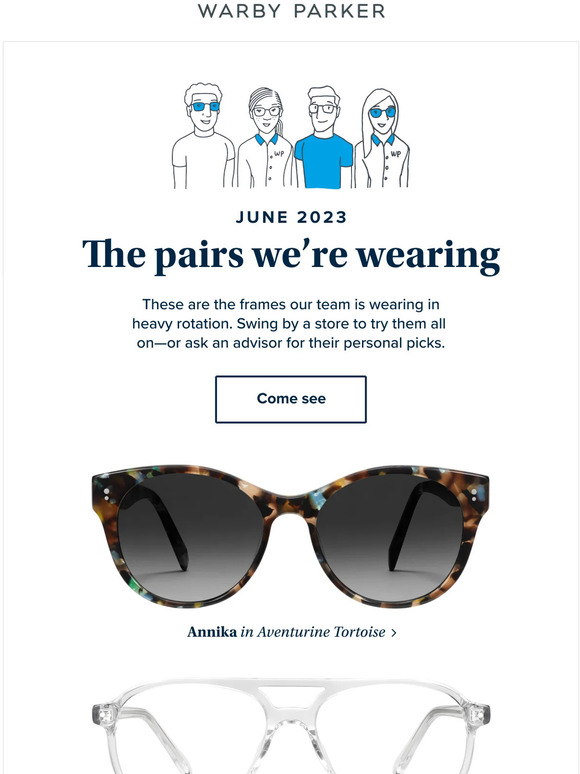 Warby Parker Our favorite frames this month Milled