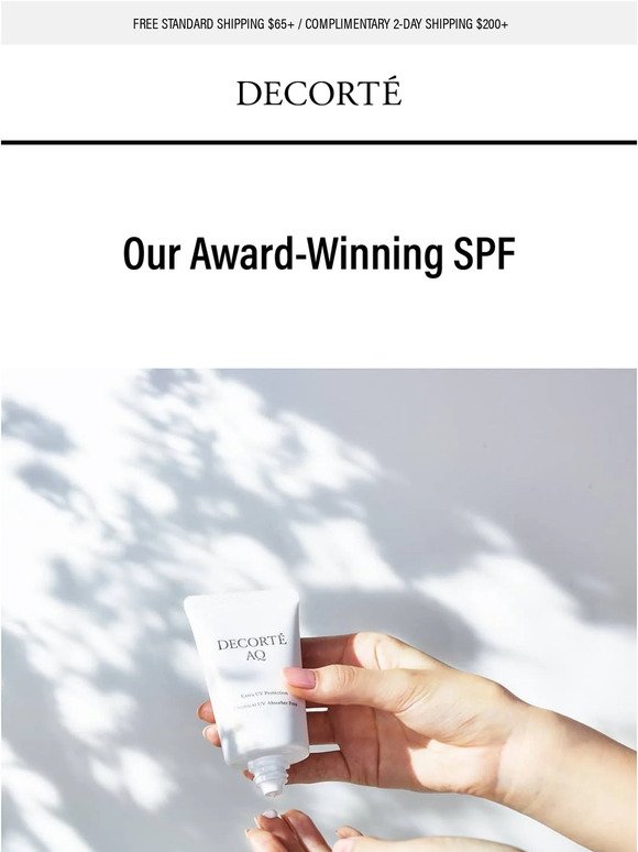 Our Award-Winning SPF