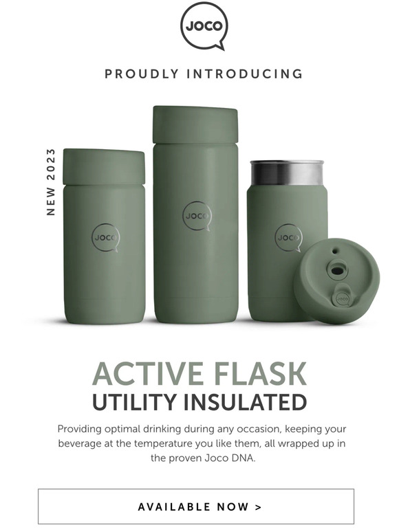 New INSULATED FLASK! Available now! 🙌