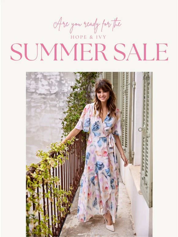 The Summer Sale Has Just Begun 🌞💖