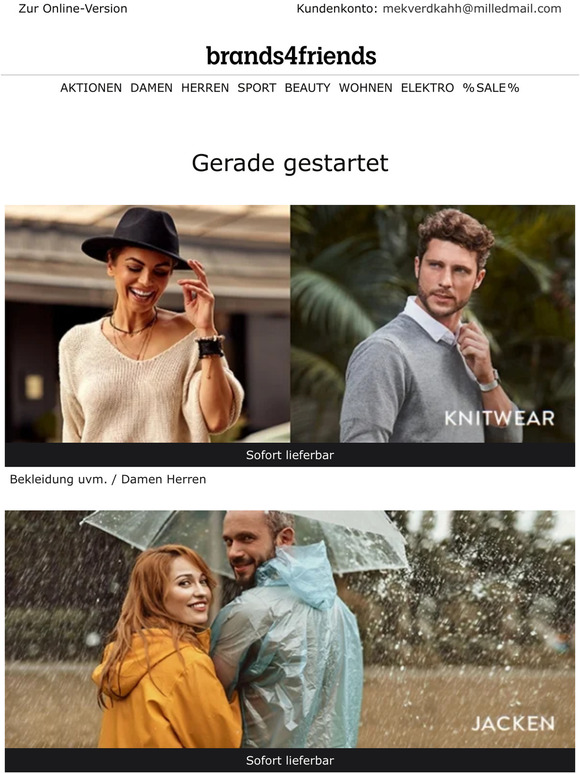 Knitwear + Jacken + Festes Schuhwerk -70% + Dezente Dessous -70%