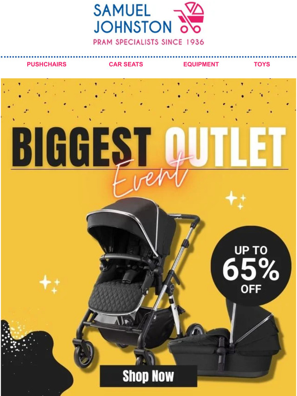 Best brands, even better prices, grab a bargain while stocks last 👶