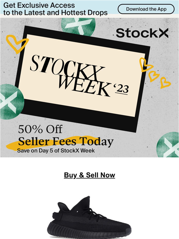 Enjoy 50% Off Seller Fees
