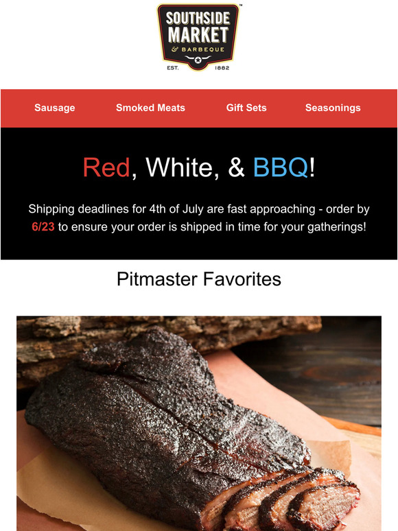 4th Of July Shipping Deadline is NEXT WEEK❗