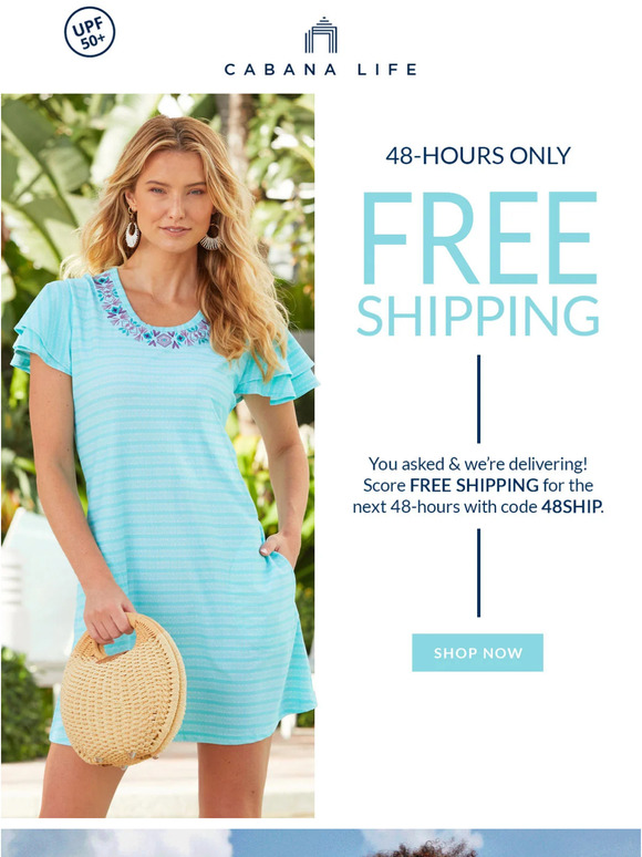 48-Hours Only: Free Shipping 📦👀