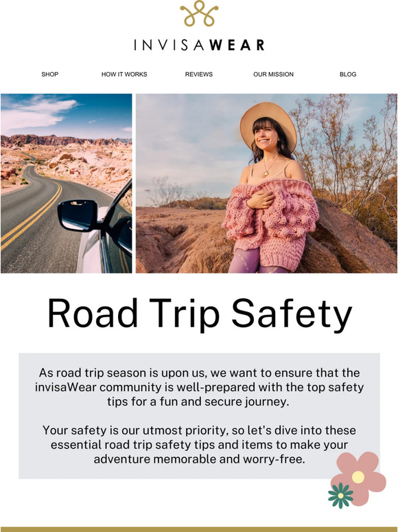 Safety First - Get ready for your road trip! 🚗