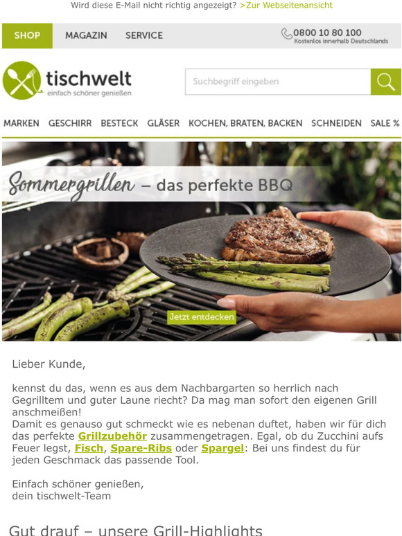 Grill' dich glücklich
