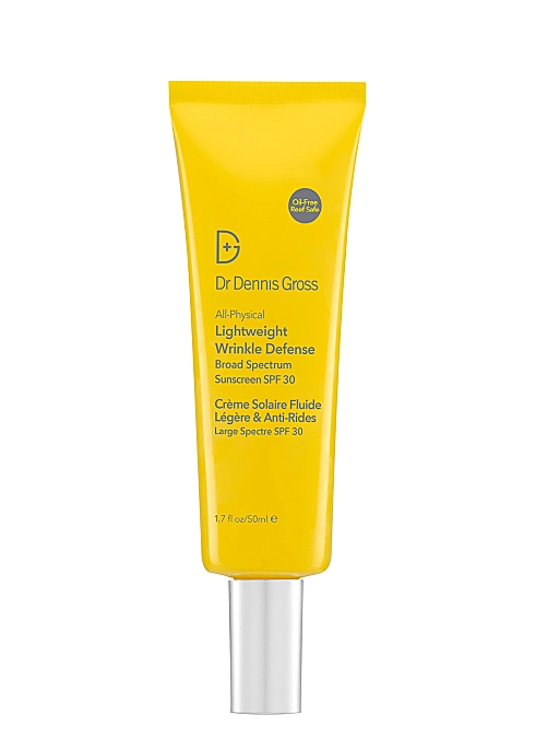 DR. DENNIS GROSS SKINCARE All-Physical Lightweight Wrinkle Defense Broad Spectrum Sunscreen SPF30