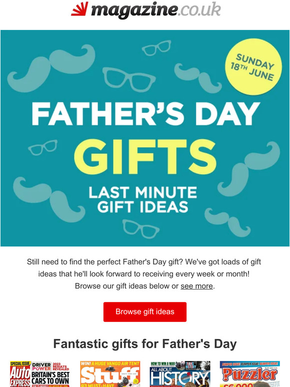 Last-minute Father's Day gifts