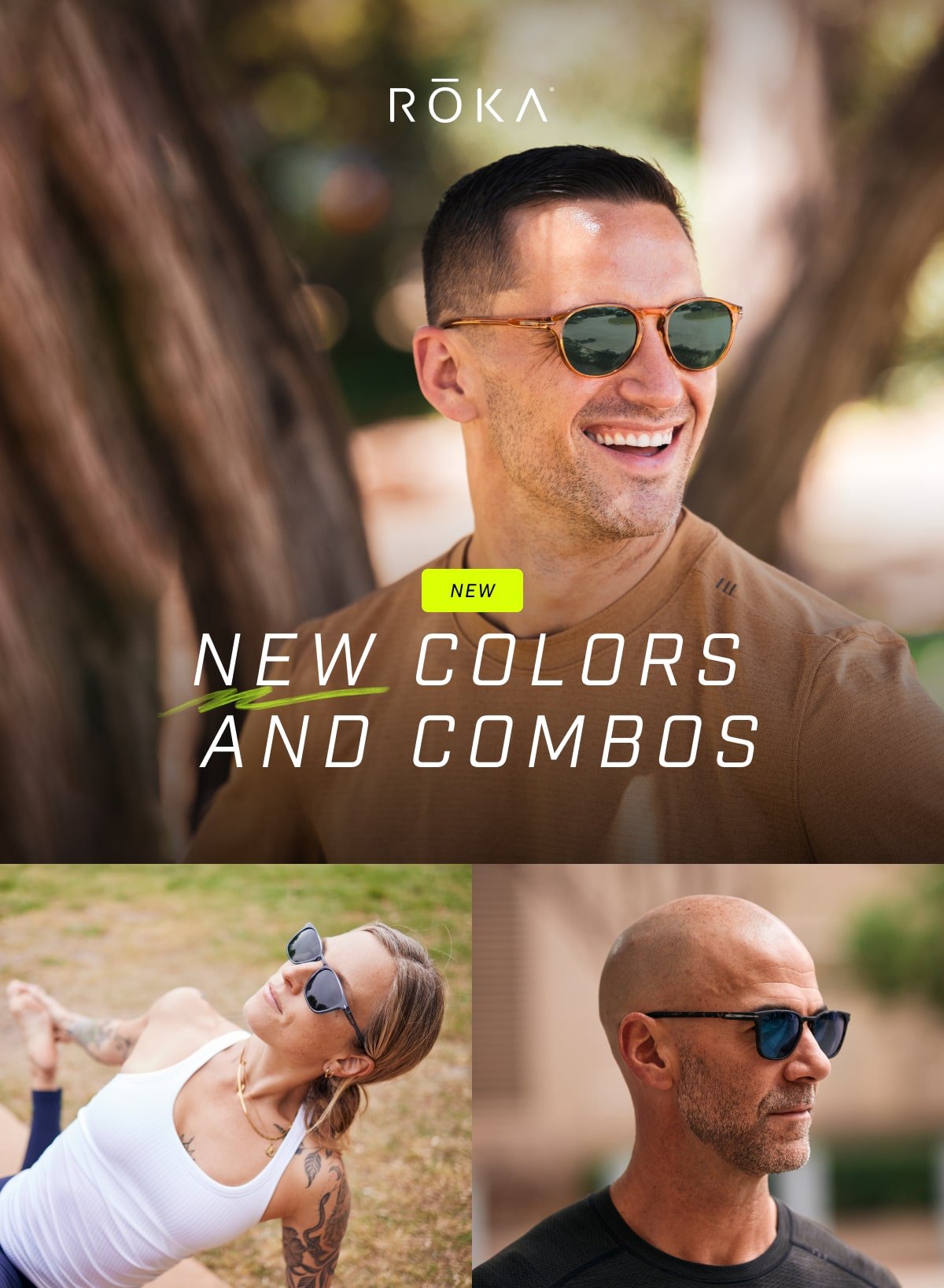 ROKA: Upgrade your eyewear with new colors and combos. 🕶️