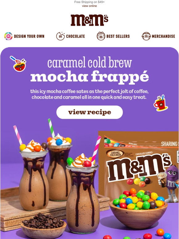 M&M'S on X: Celebrate National Cold Brew Day by stopping by M&