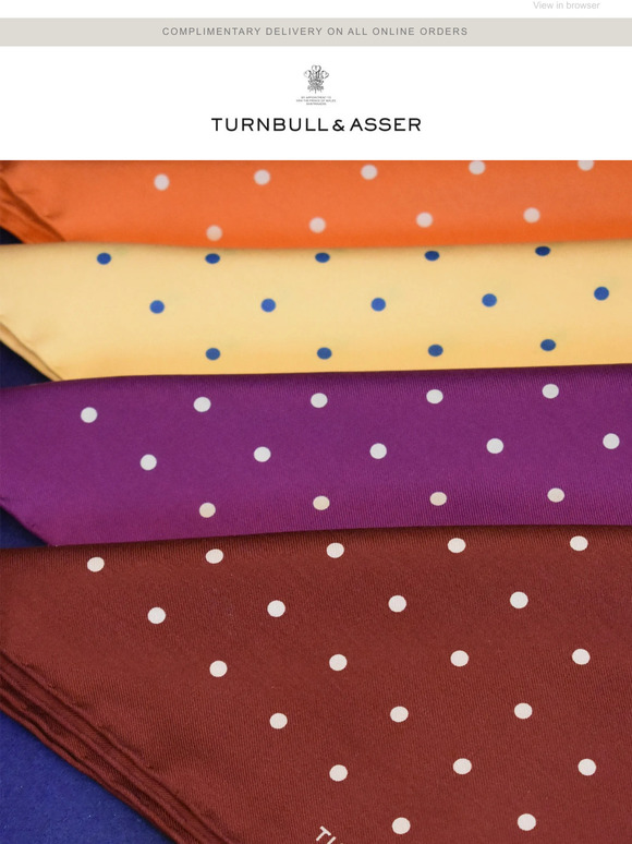 Turnbull And Asser (US): Ascot Ready In Turnbull | Milled