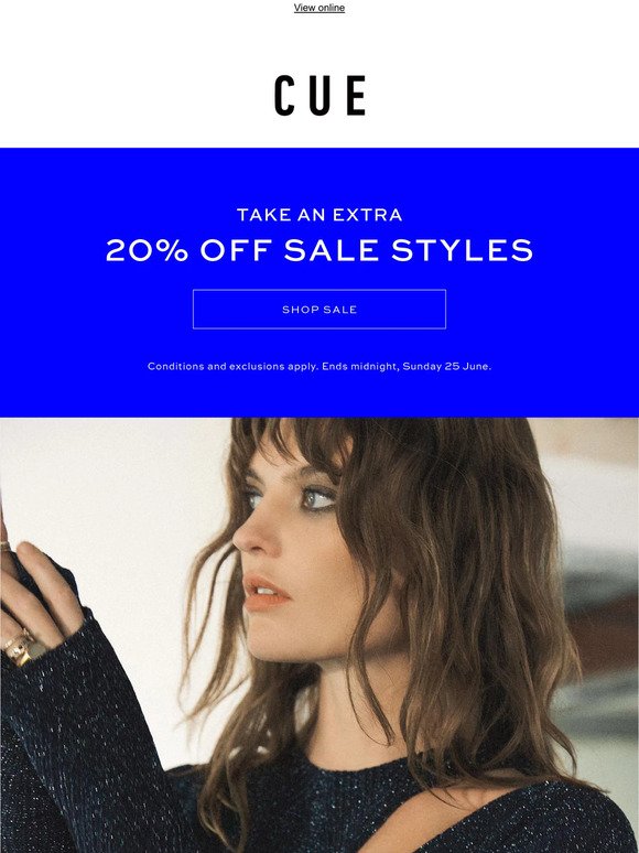 In the spotlight | Extra 20% off sale styles