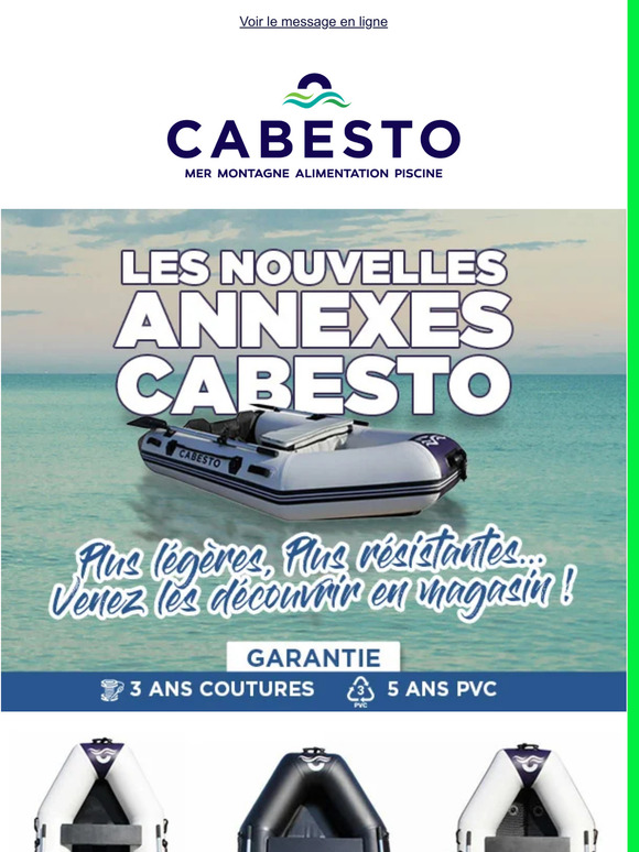 Les nouvelles annexes Cabesto sont arrivées !