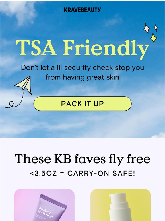 Krave Beauty Email Newsletters Shop Sales, Discounts, and Coupon Codes