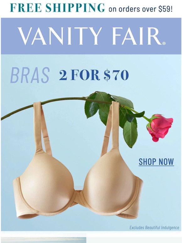 Bras 2 for $70 + Panties 5 for $50