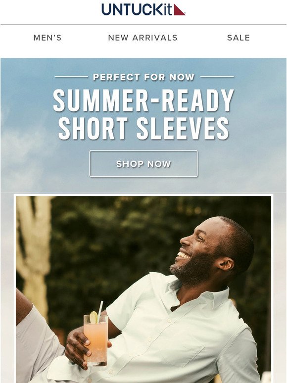 UNTUCKit: Stay Cool In Breezy Short Sleeves | Milled