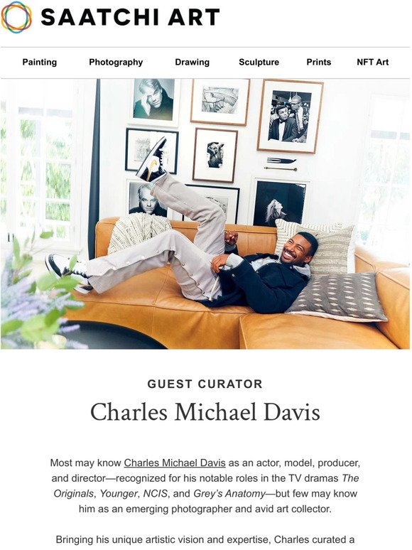 Actor, Collector, Artist—Meet Guest Curator Charles Michael Davis