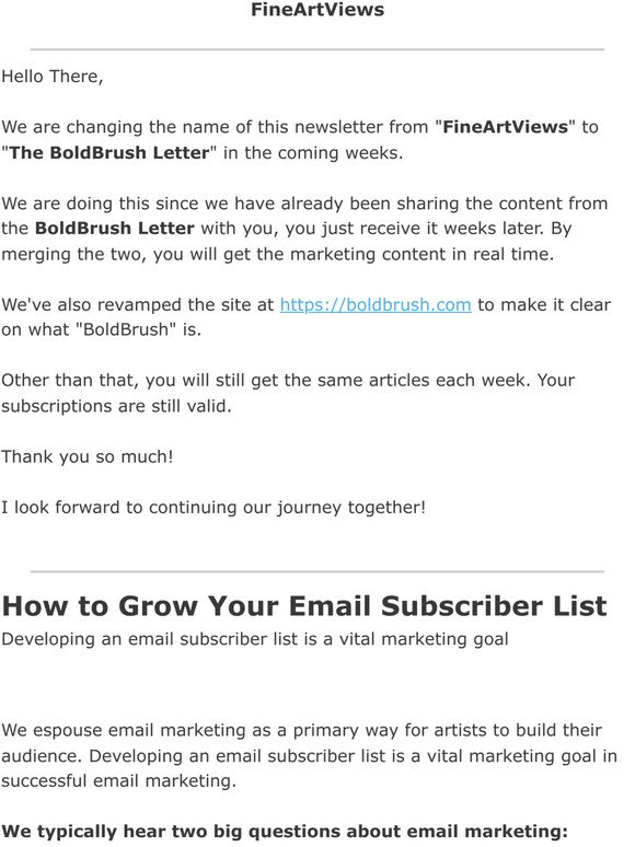 How to Grow Your Email Subscriber List (Clint Watson)