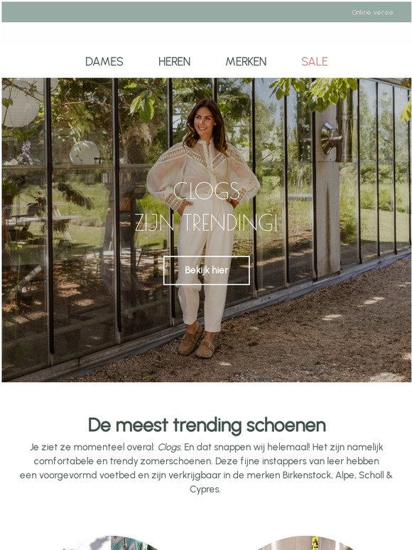 Je ziet ze momenteel overal: Clogs  😍
