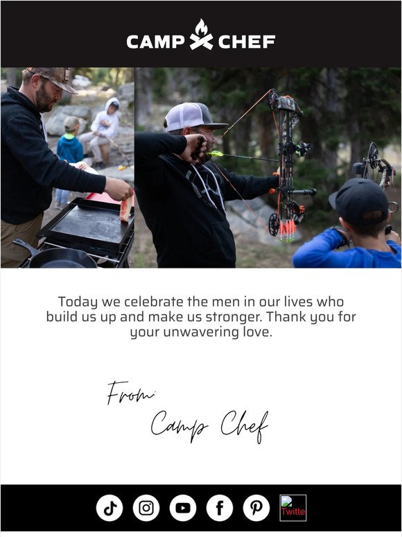 Happy Father's Day from Camp Chef