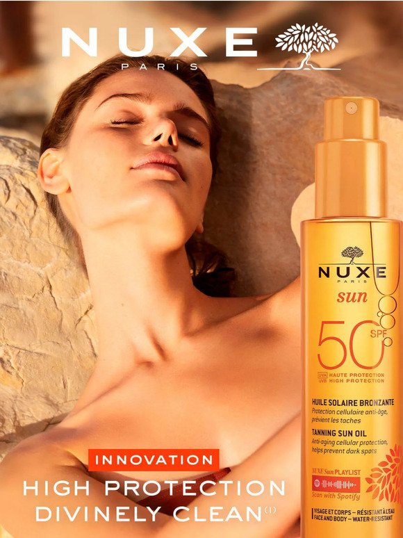🆕 NUXE SUN divinely clean high protection 🏖️