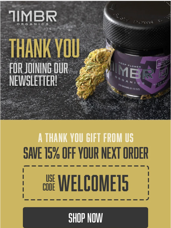 Thank you for joining our newsletter [Gift Inside]