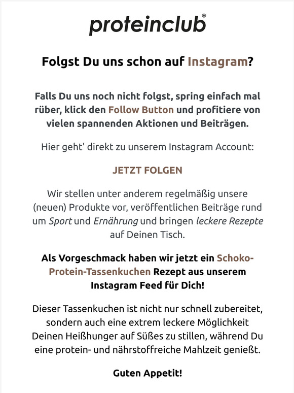 Folgst Du uns schon auf Instagram?