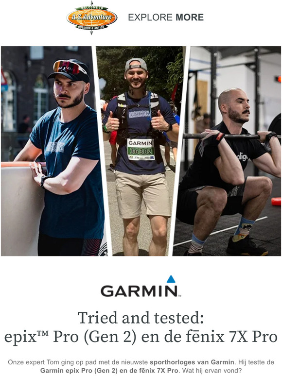 De nieuwste sporthorloges van Garmin zijn er
