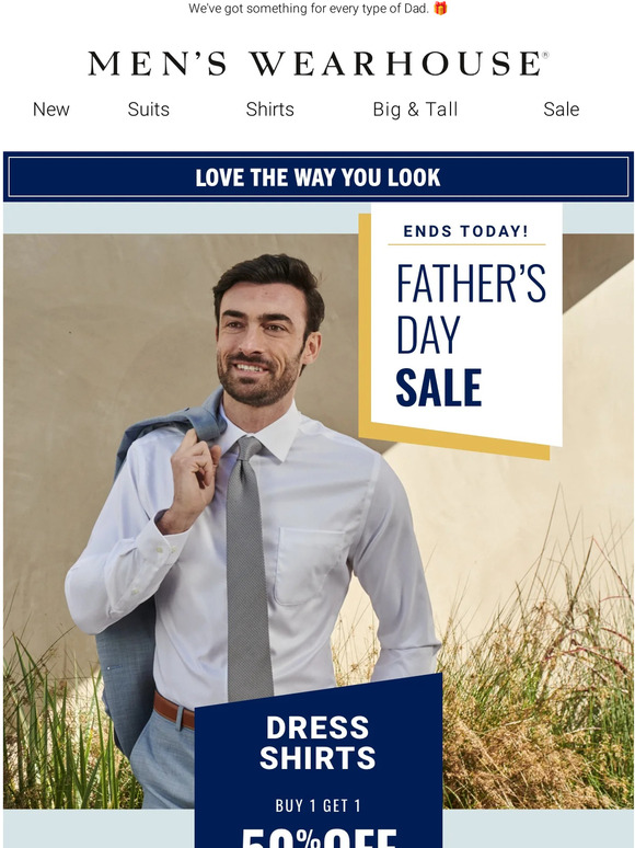 Men's Wearhouse The Father's Day Sale is ENDING soon! Milled
