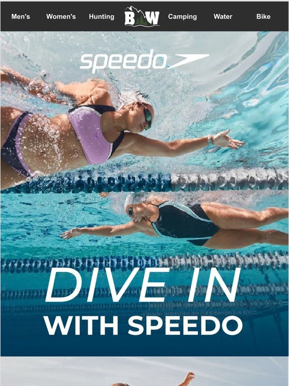 Dive In With Speedo 🏊‍♀️