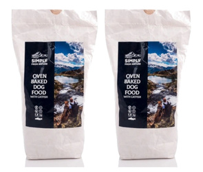 SIMPLY FROM NATURE Wypiekana w piecu karma z sumem 2 x 1.2 kg ZESTAW