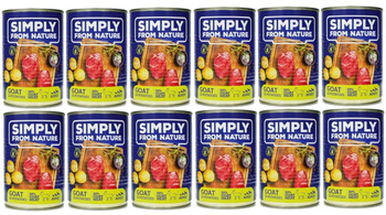 SIMPLY FROM NATURE Kozina z ziemniakami 12 x 400 g - mokra karma dla psów w każdym wieku, 12 x 400 
