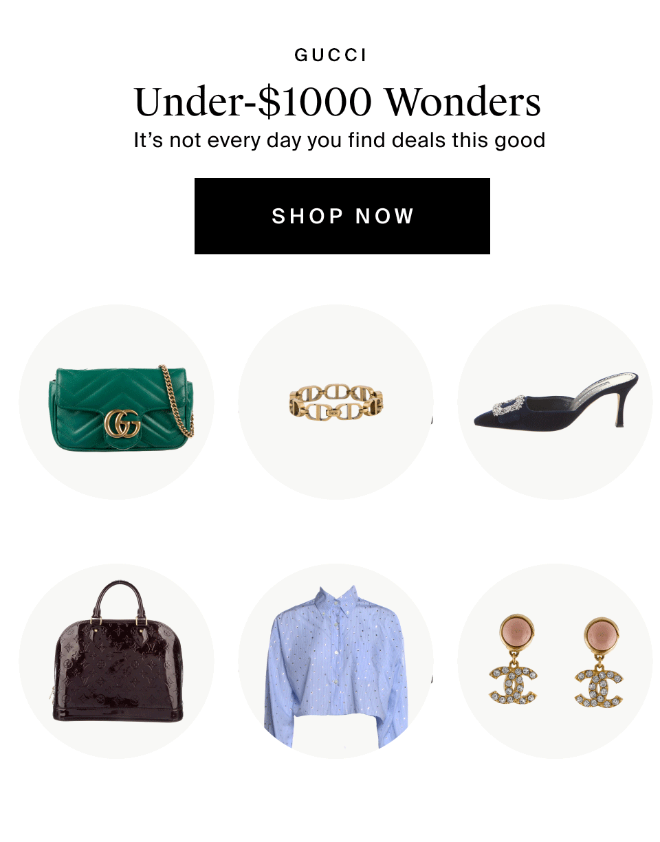 The RealReal Under1,000 wonders Milled