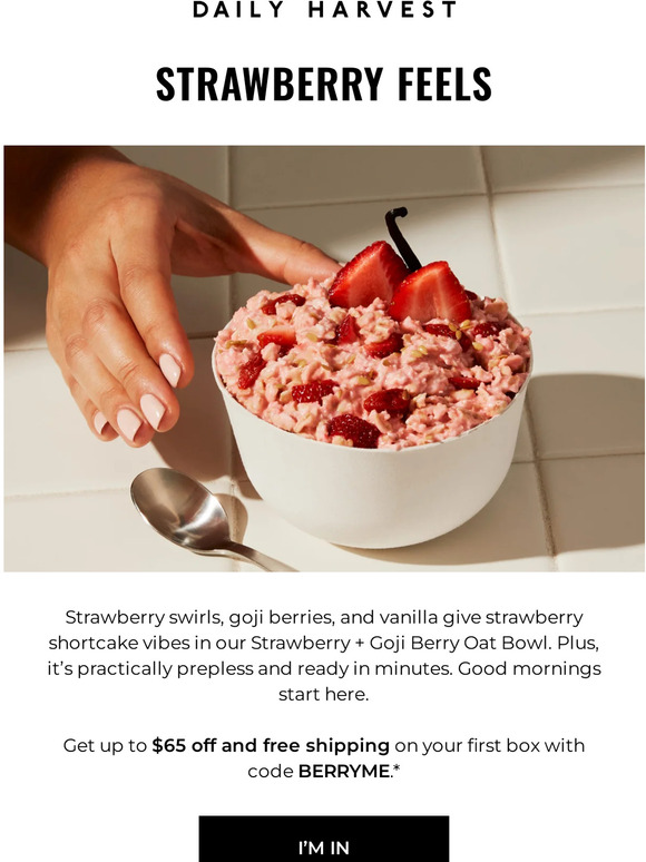Strawberry Oats? Say Less.