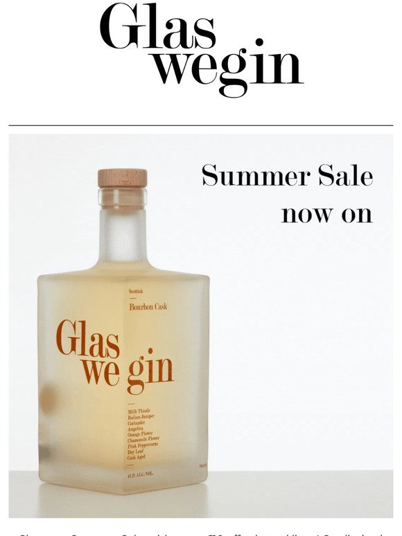 Our Summer Sale is now on