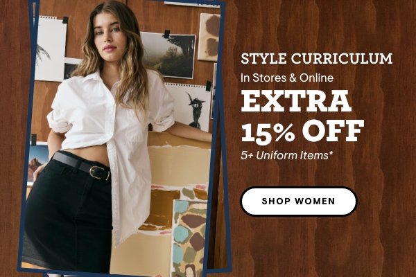 Aeropostale Uniforms On Sale  15% Off + Free Shipping Deal!