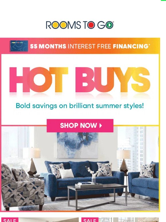 Heat up summer with Hot Buys while they last!