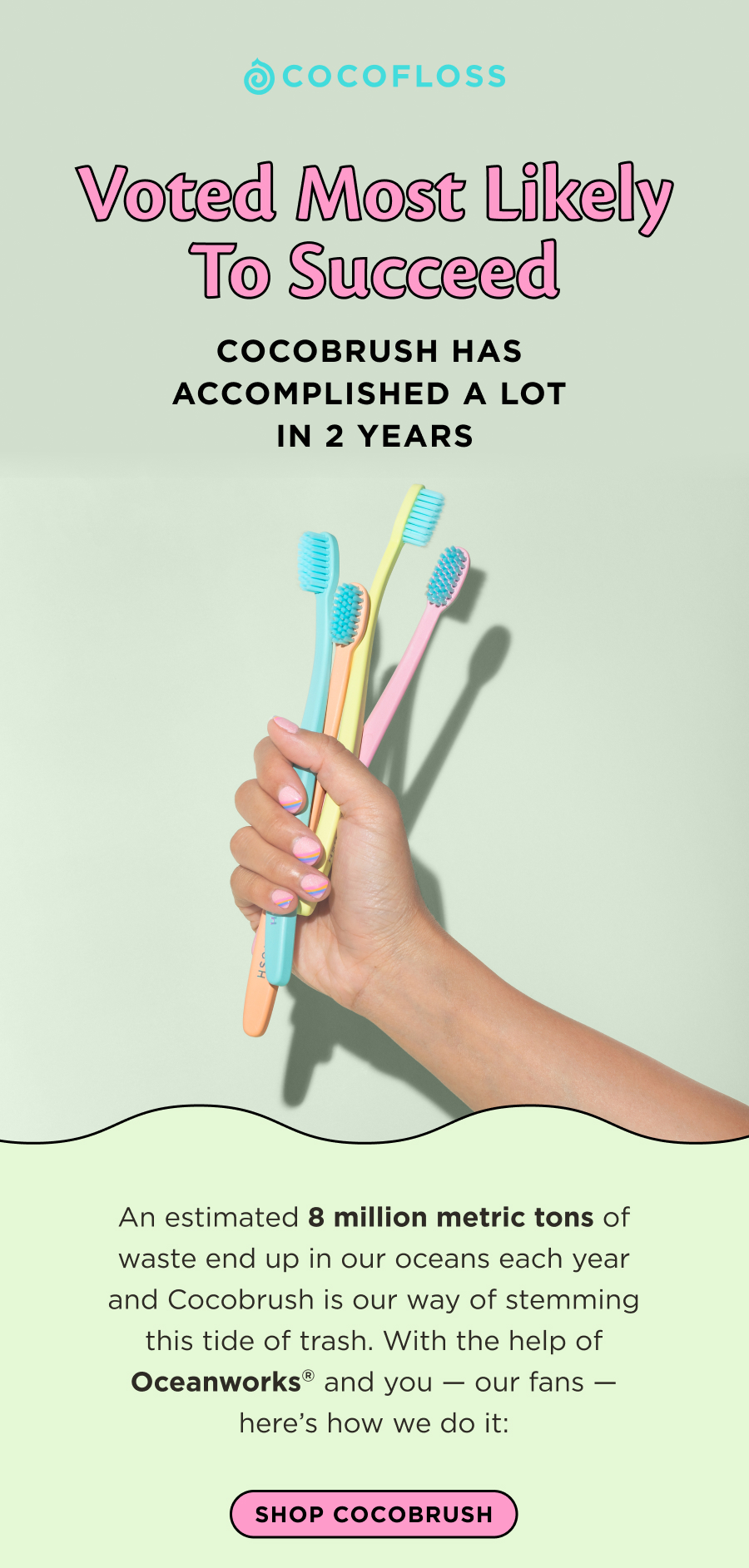 Cocofloss Happy 2 years, Cocobrush 🪥 Milled