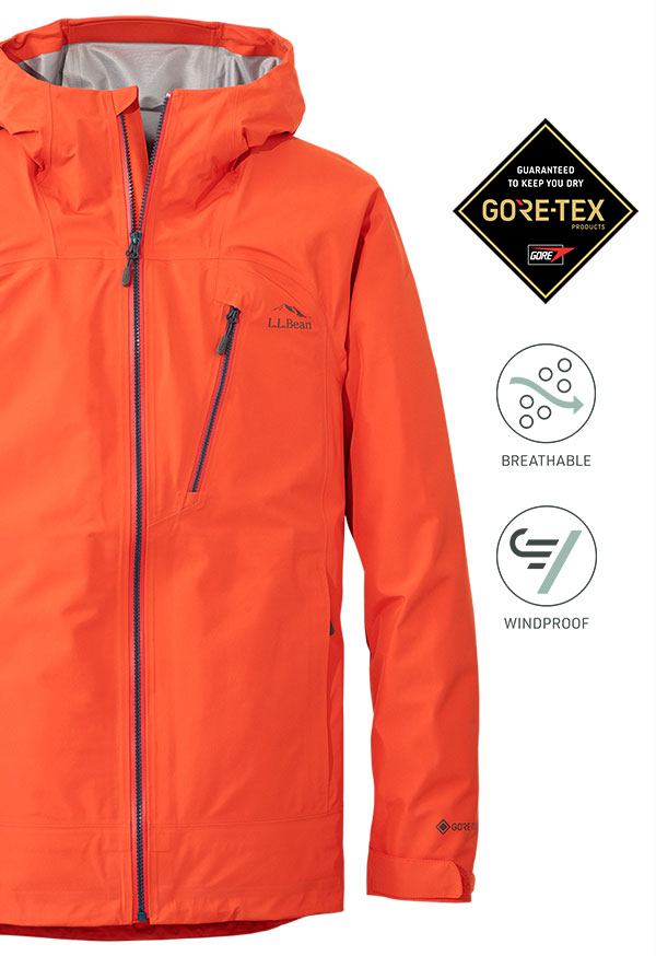 L.L.Bean: 4-Season GORE-TEX Shell Jacket | Milled