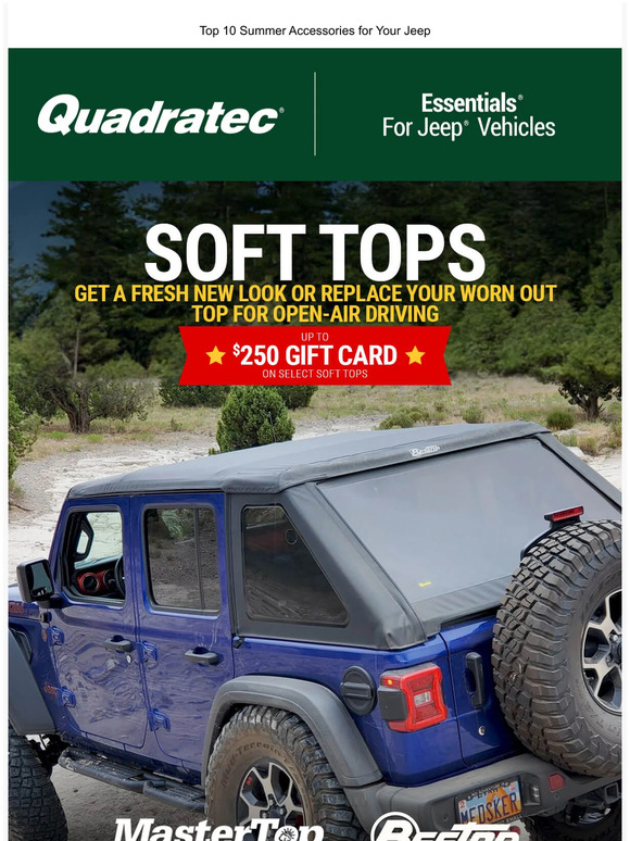 Quadratec Top 10 Accessories to Make Your Summer Milled