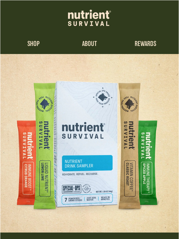 Though I Be The Lone Survivor – Nutrient Survival