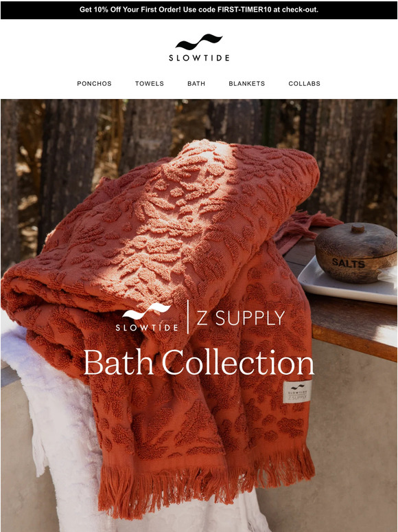 Upgrade Your Bath: Z SUPPLY x Slowtide