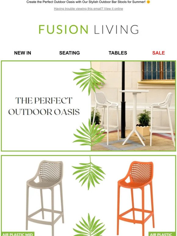 🌞 Get Ready for Summer with Our Must-Have Outdoor Seating Essentials! 🌞