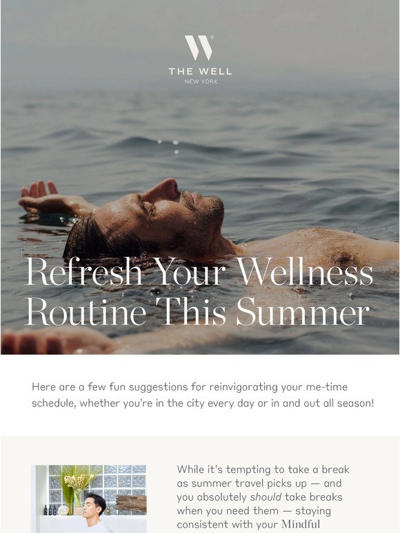 Refresh Your Routine for the Summer