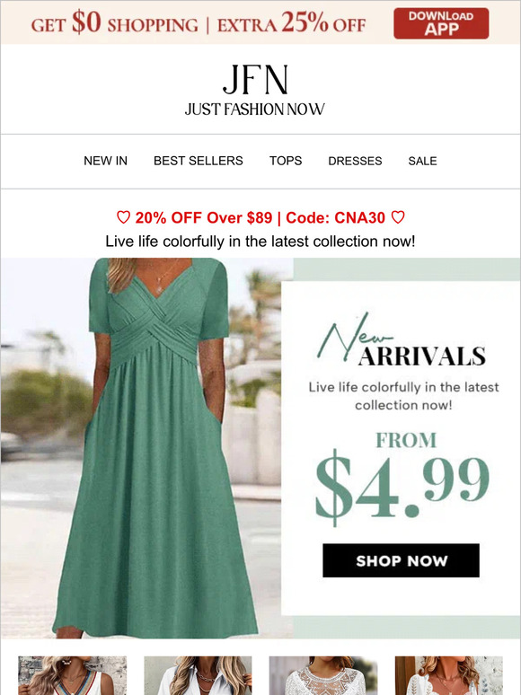 Just fashion now outlet dresses