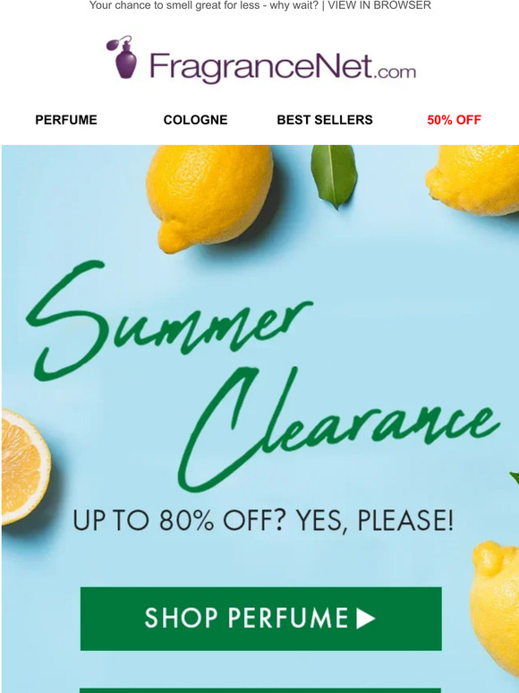 😎 Stay Cool, Smell GREAT! Up to 80 Off Summer Scents