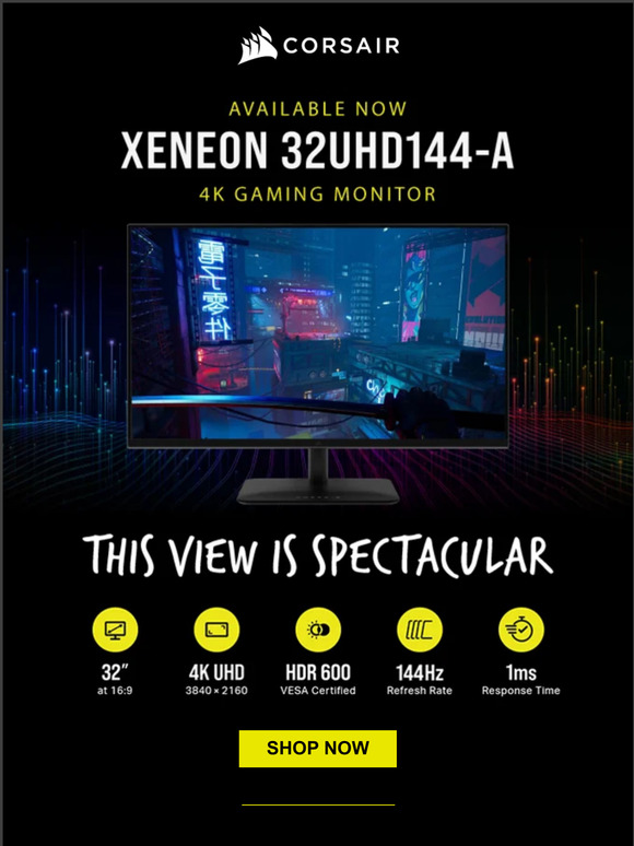 XENEON 32UHD144-A Available Now!