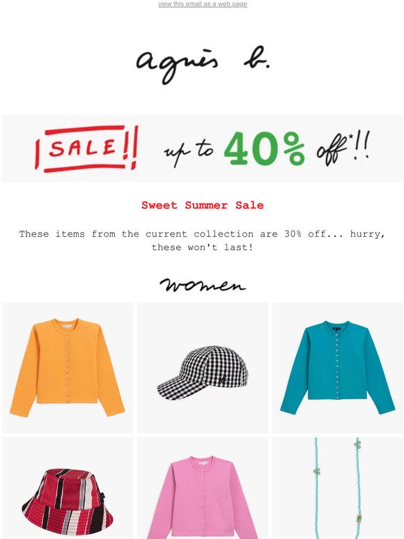 These SS23 items are 30% off!