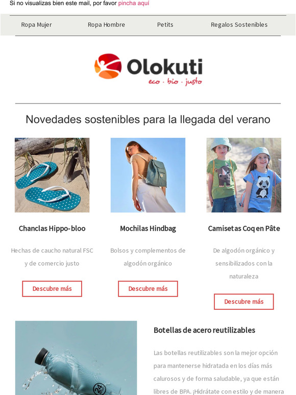 Con el verano llegan el calorcito y nuestras novedades + eco